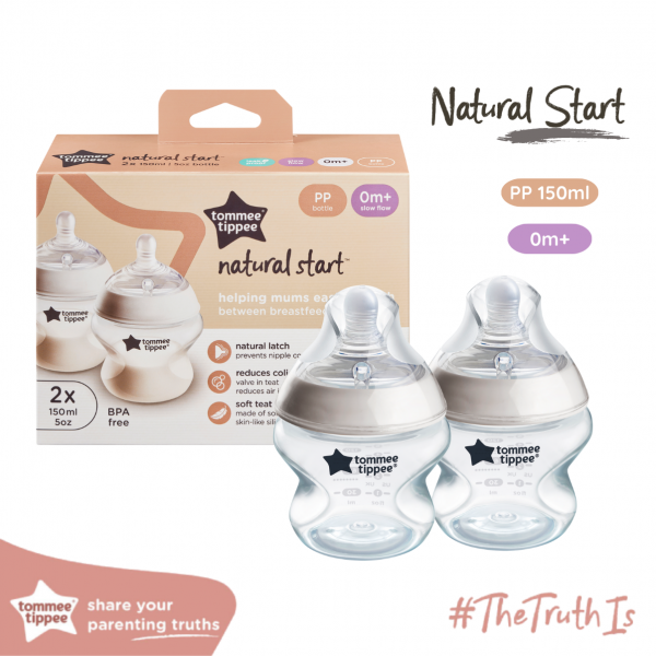 Accessoires biberons Tommee Tippee biberon aac 150ml x3